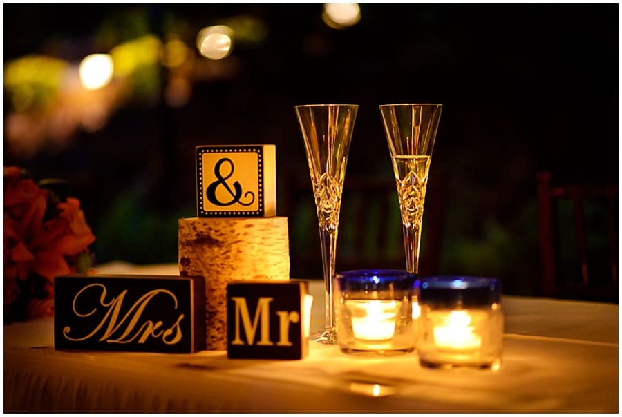 Riverside Receptions Wedding Candles