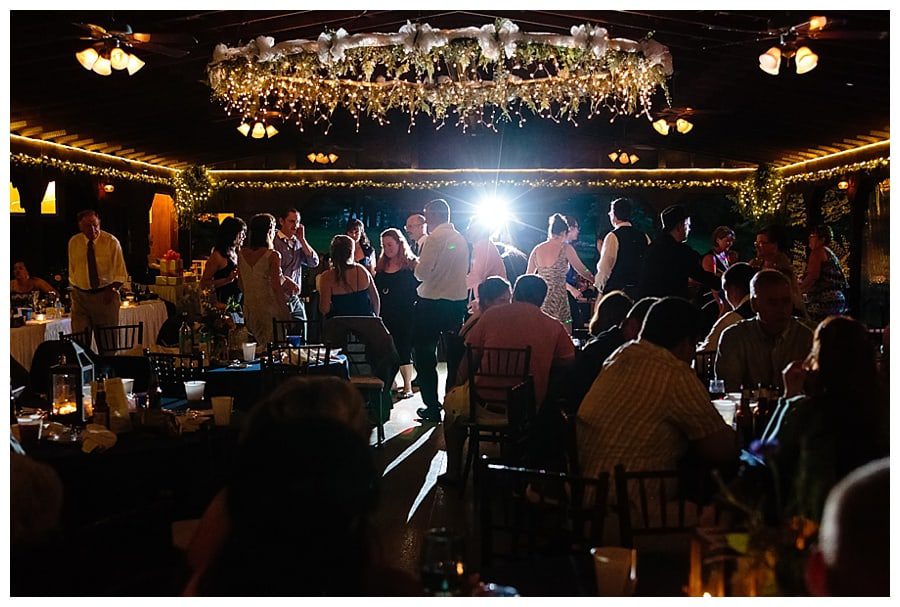 wedding reception in centerville
