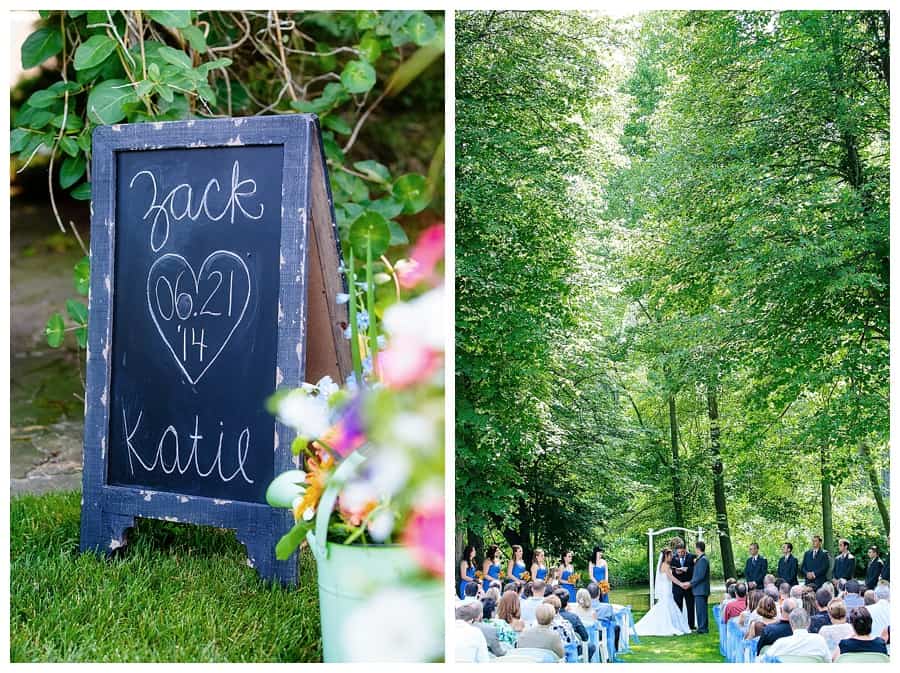 riverside reception wedding