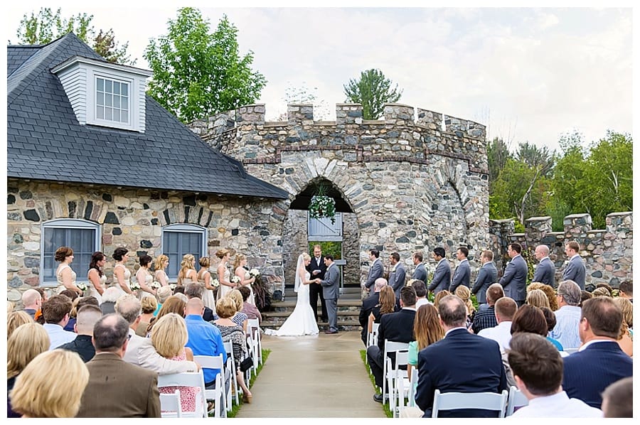 knights castle wedding at castle farms charlevoix