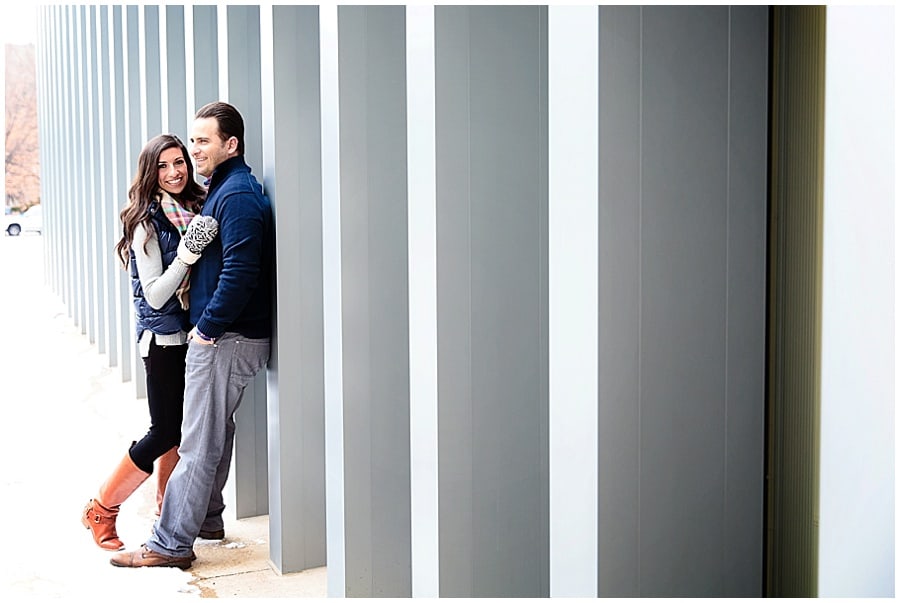 Ann Arbor Winter Engagement photo