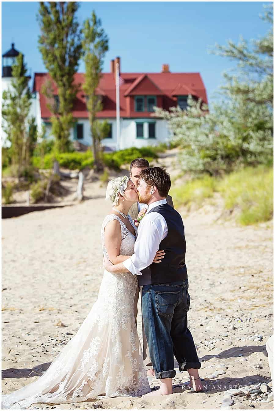 Point Betsie Wedding