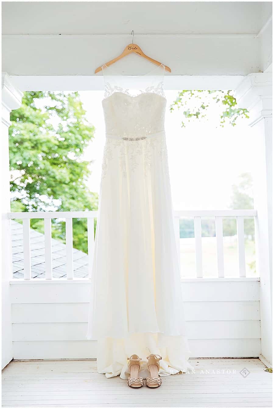 Wedding Dress at Cornman Farms