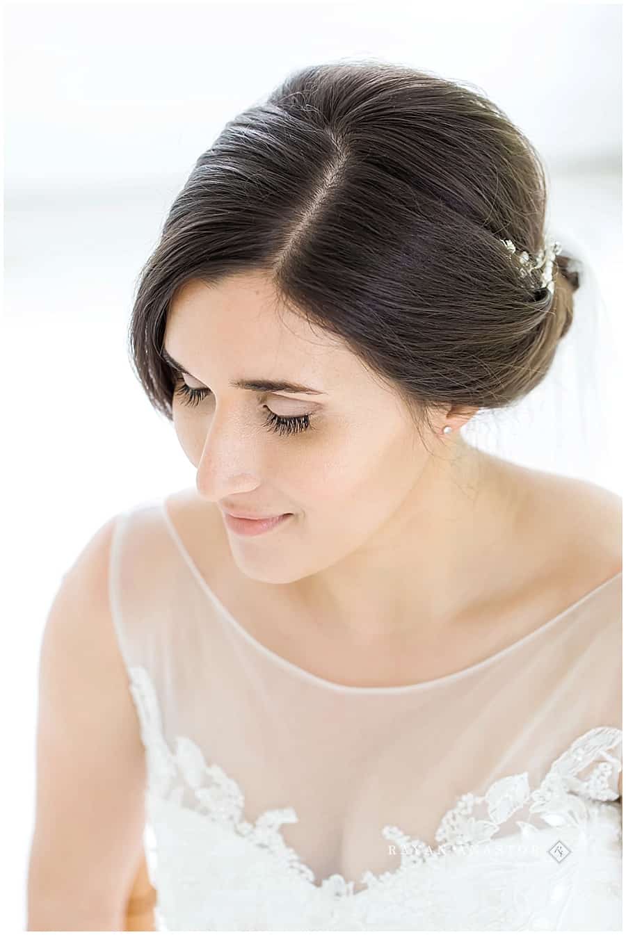 beautiful Parisian bride