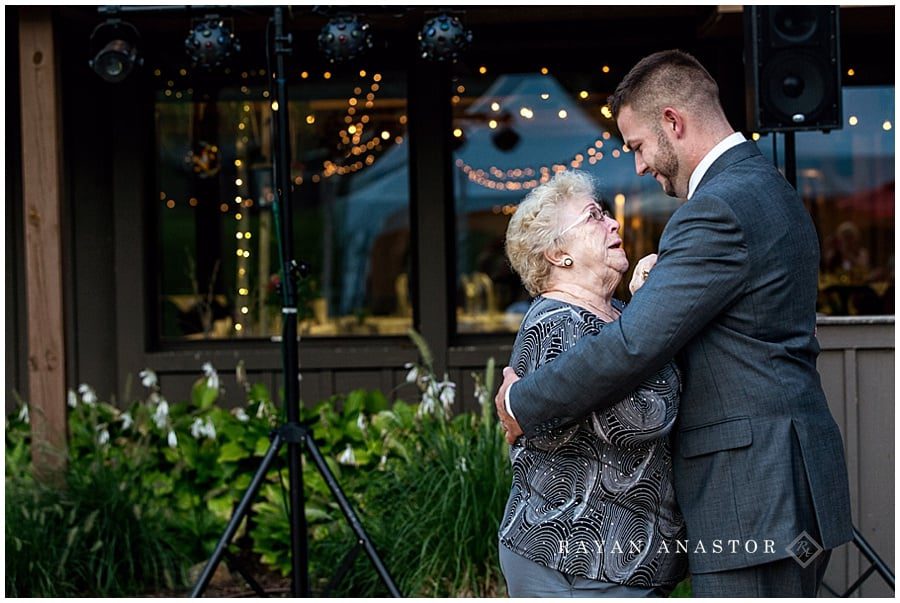 grandma son dance