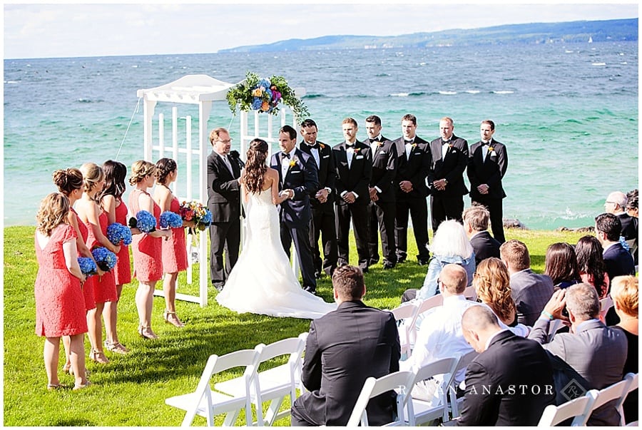 wedding at inn at bay harbor