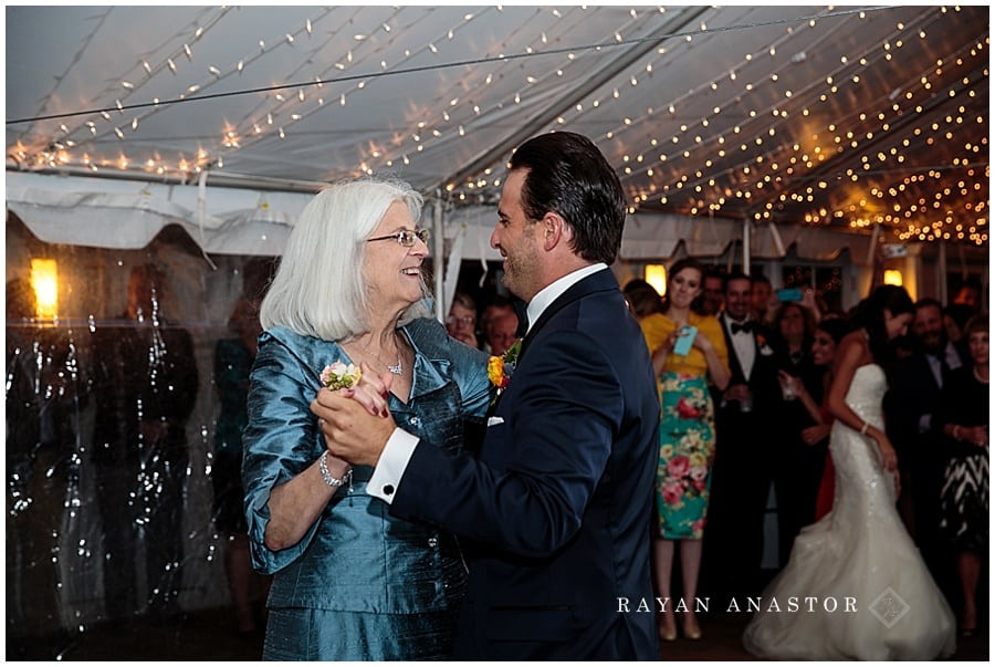 mother groom dance