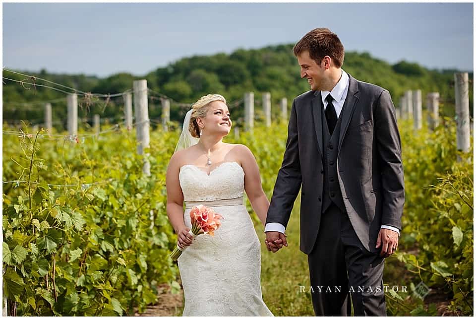 Wedding at 45 North Winery and Vineyard