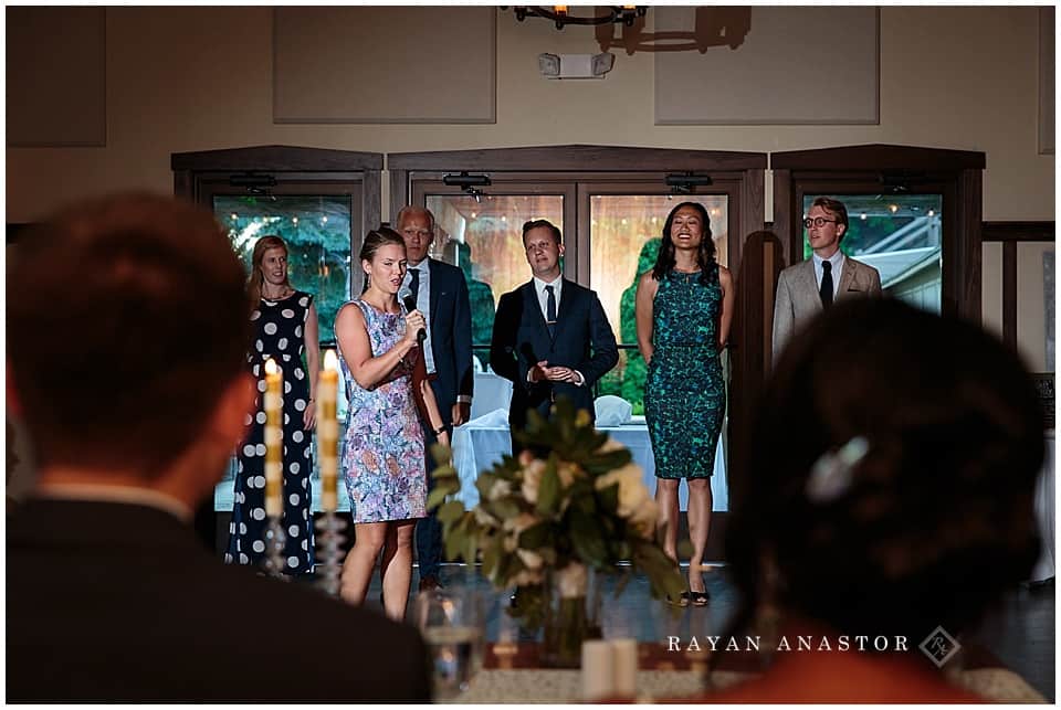 American Swedish Wedding reception at the Peninsula Room