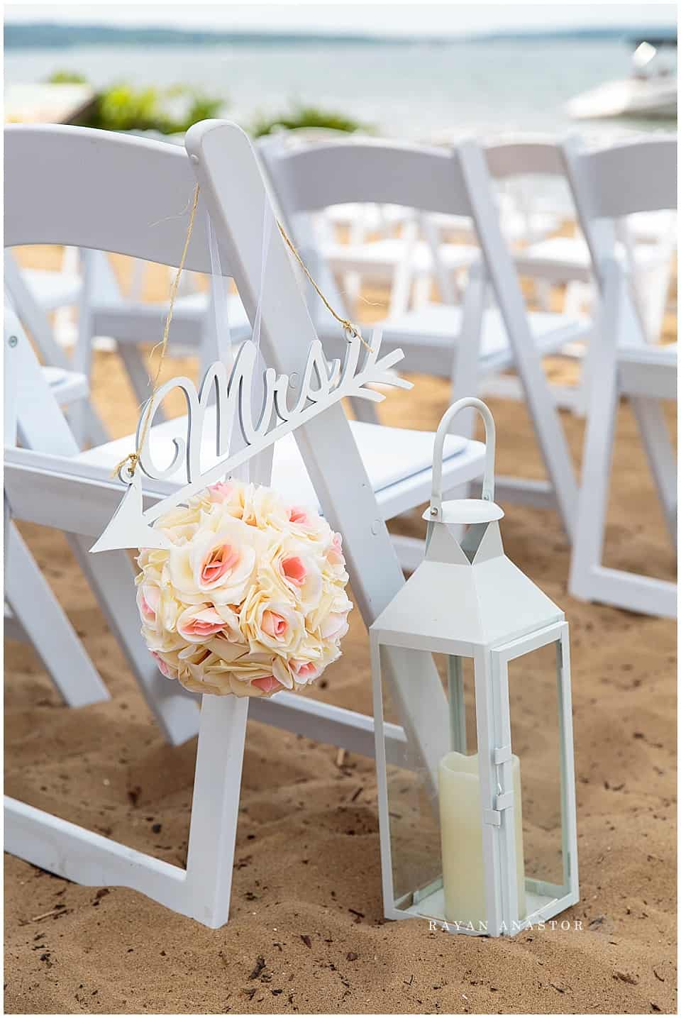 destination wedding on sunset beach