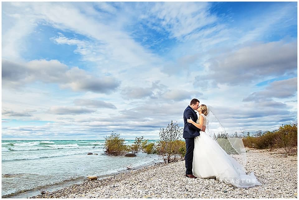 Lillian State Park Wedding Photos on Lake Michigan