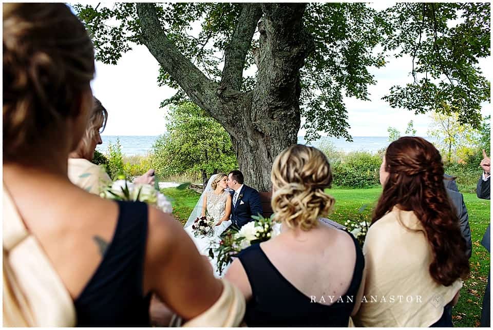 wedding photos at leelanau state park