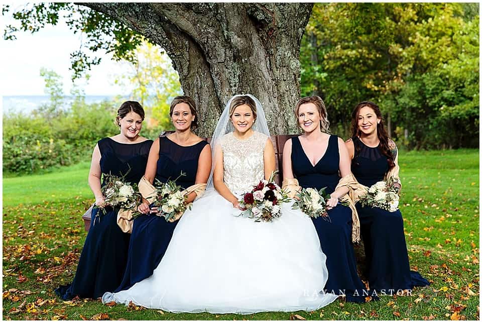 bridesmaids at leelanau state park