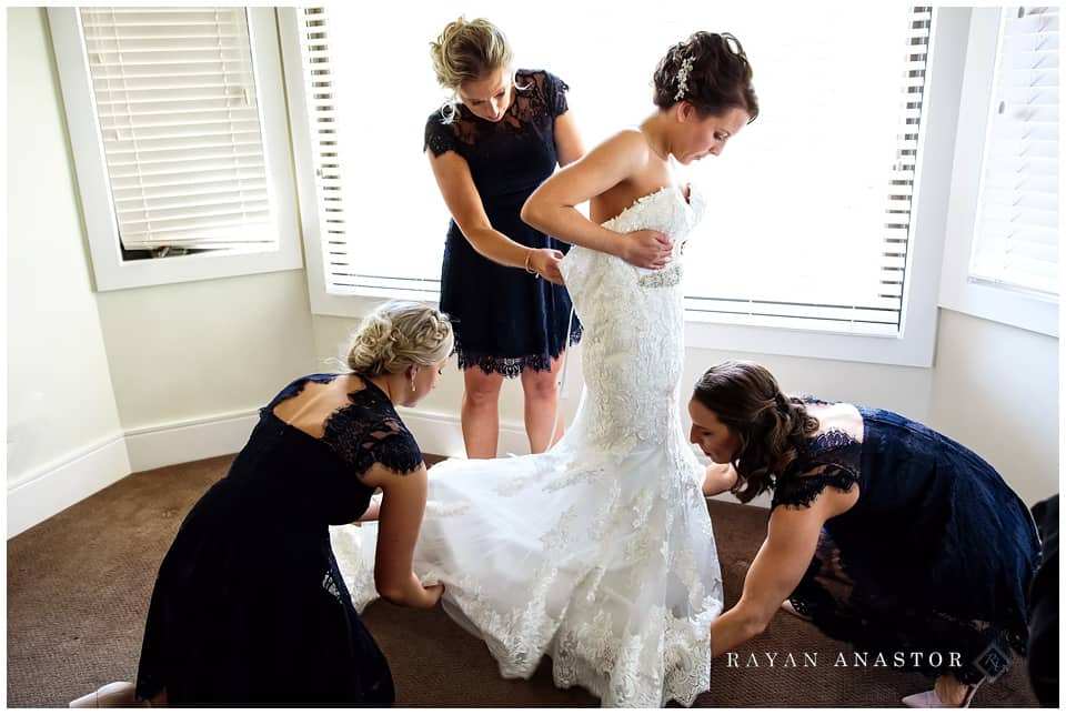wedding at the homestead