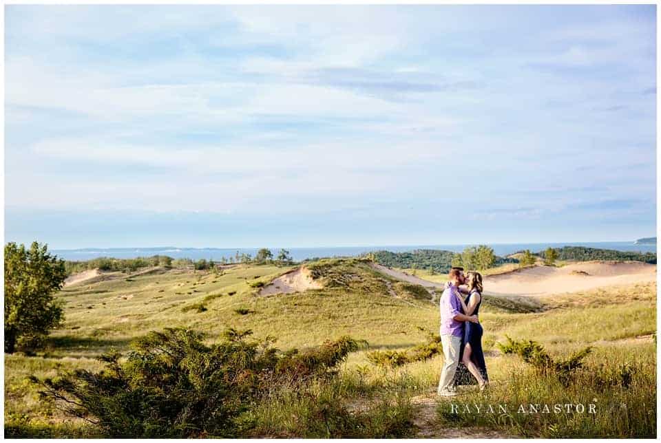 Sleeping Bear Sand Dune Engagement session