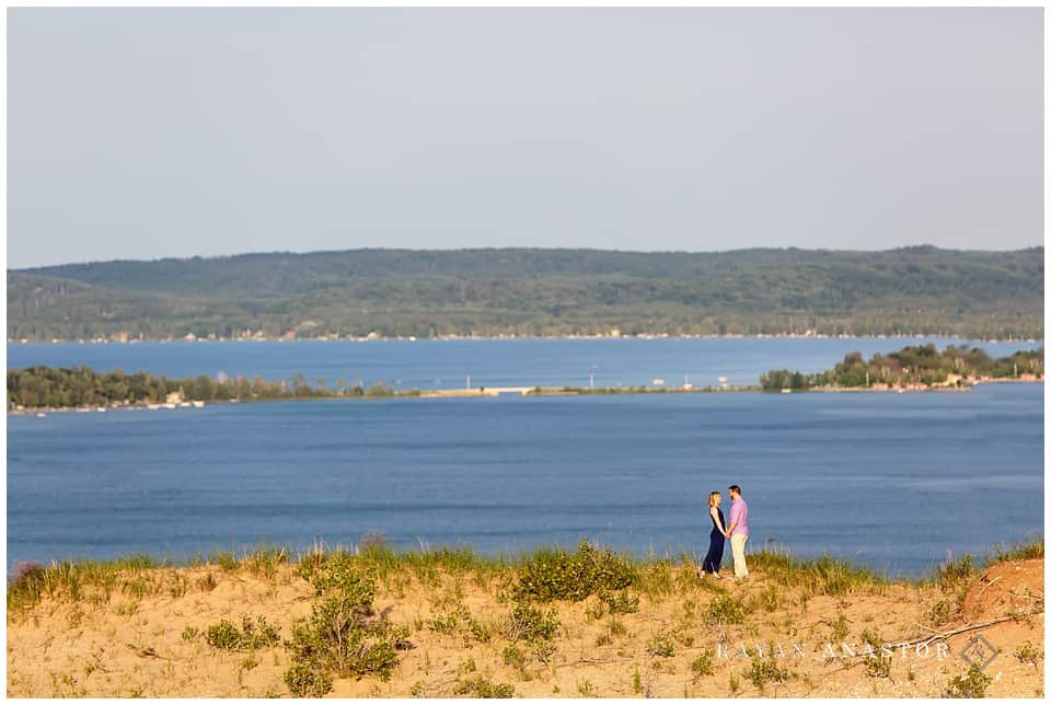 Sleeping Bear Sand Dune Engagement session