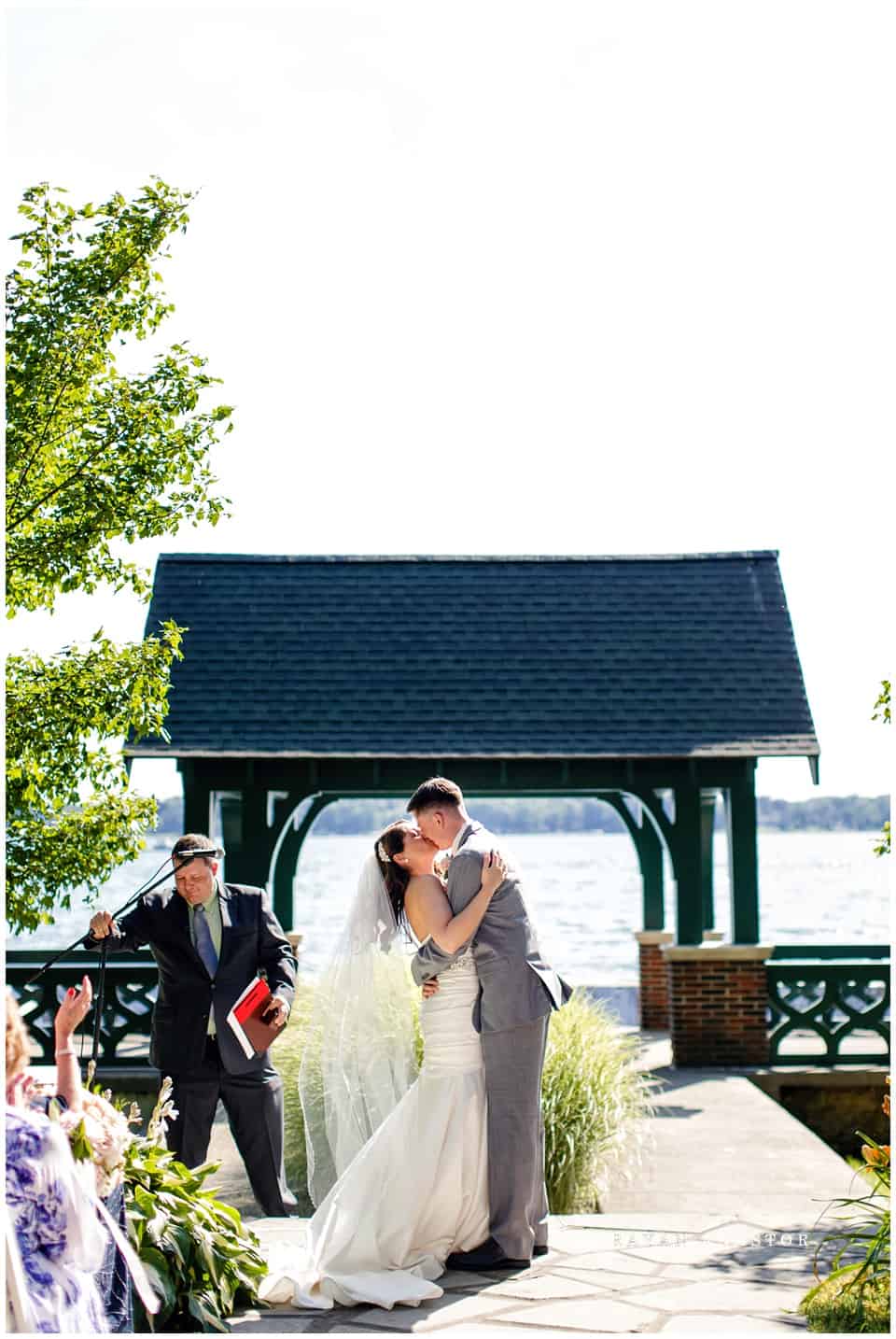 wedding on gull lake