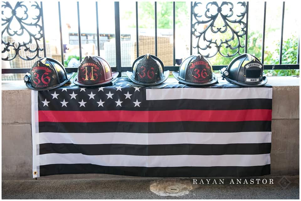 fireman helmets from St. Louis Missouri Fire Department