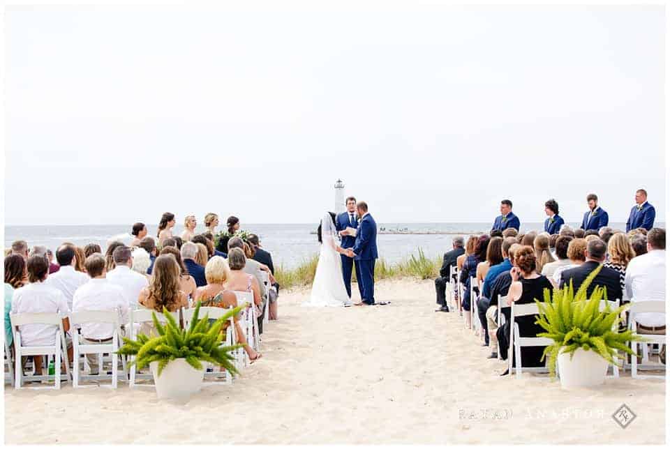 Harbor Lights Resort Wedding Frankfort Michigan