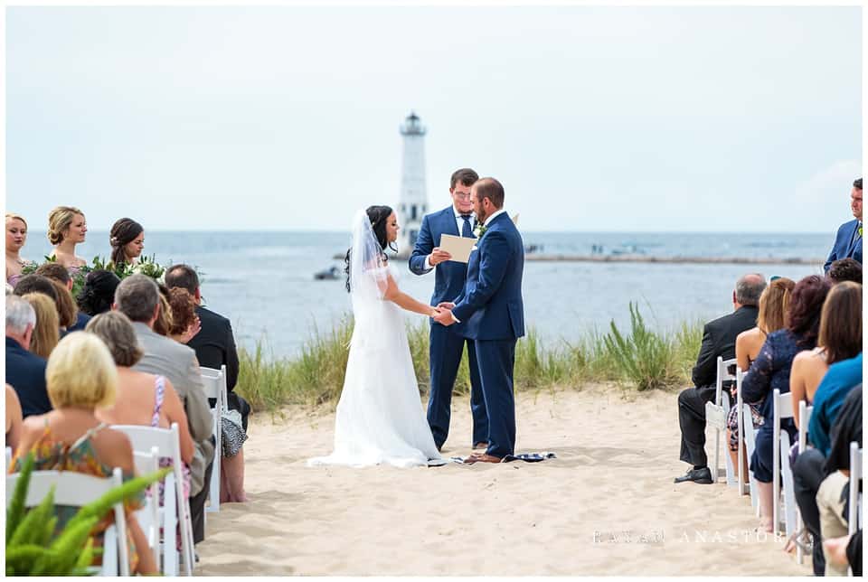 Harbor Lights Resort Wedding Frankfort Michigan