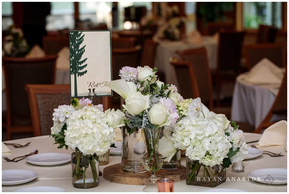 Mountain Flowers Lodge Wedding Reception
