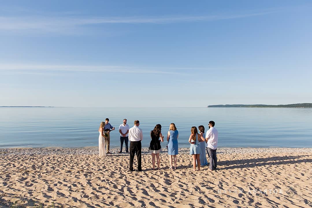 A Lake Michigan Destination Wedding