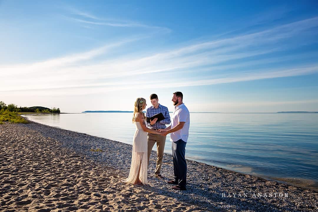 A Lake Michigan Destination Wedding