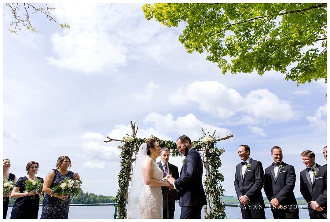 gorgeous northern Michigan wedding at Watervale Inn