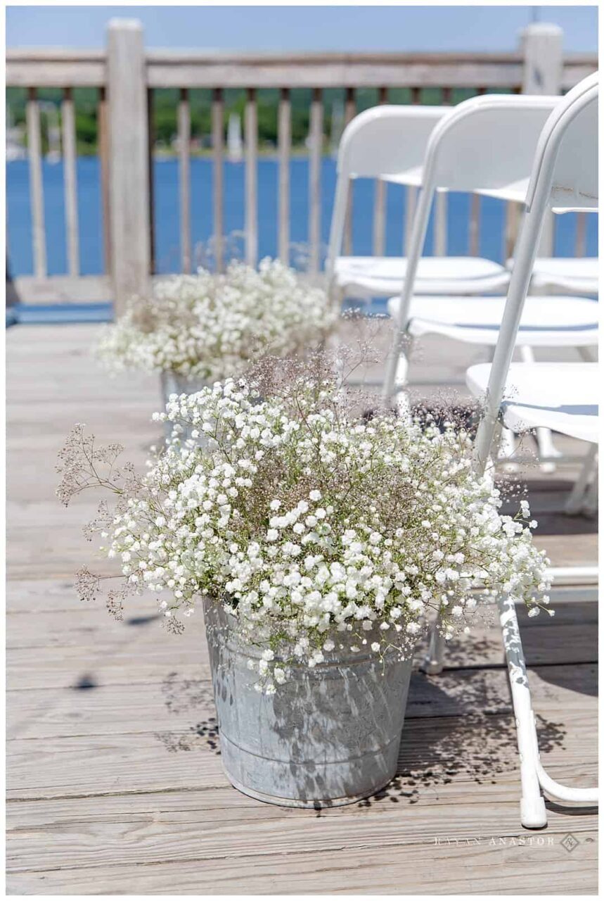 baby breath florals for wedding