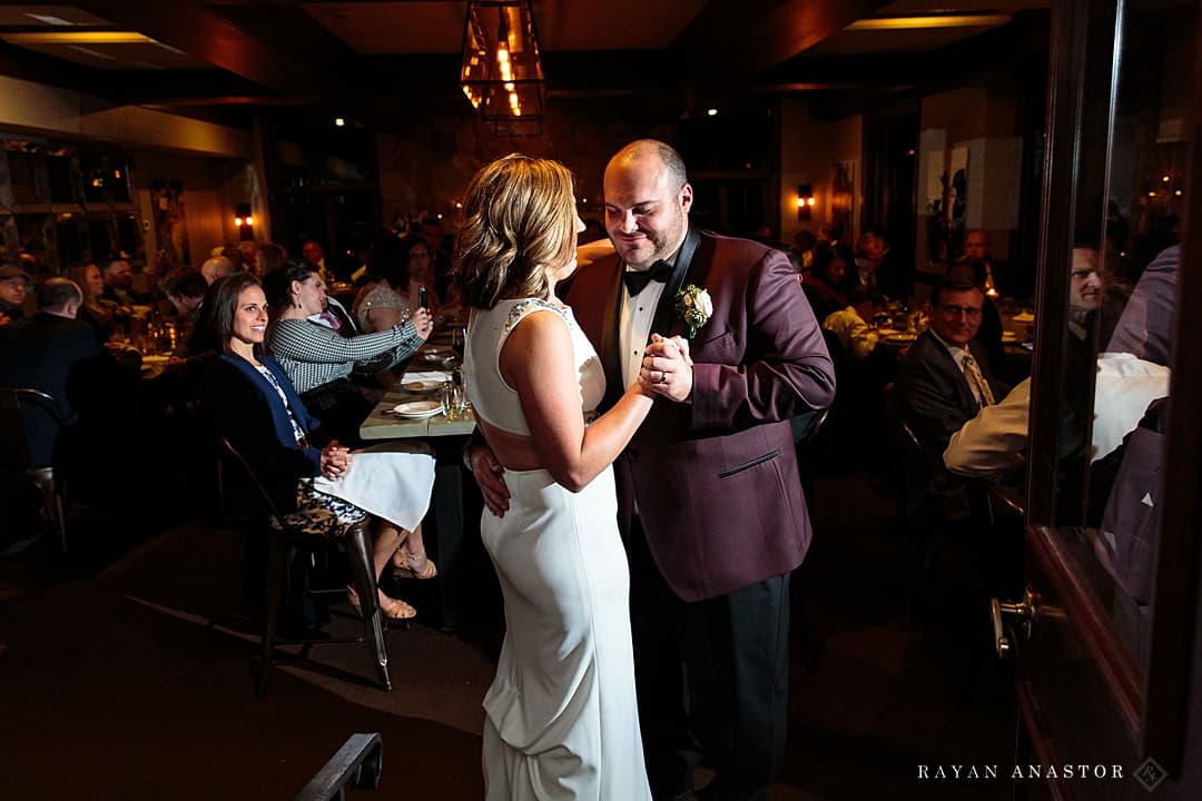 First Dance at Mission Table