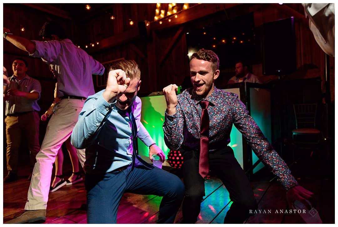 Barn Wedding Reception Dancing