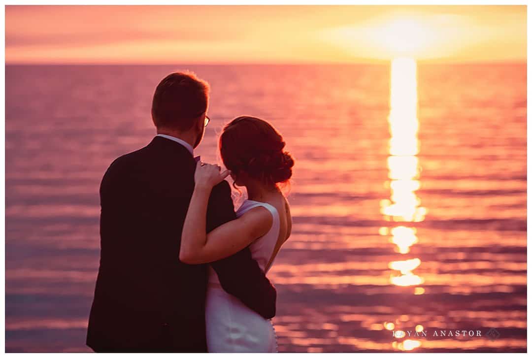 wedding at the leelanau school