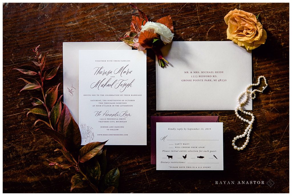 wedding invitations by Kelsey Malie