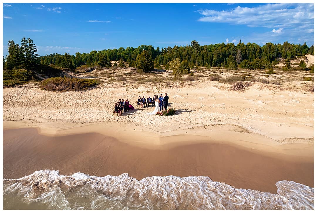 A Beaver Island Destination Wedding on Lake Michigan