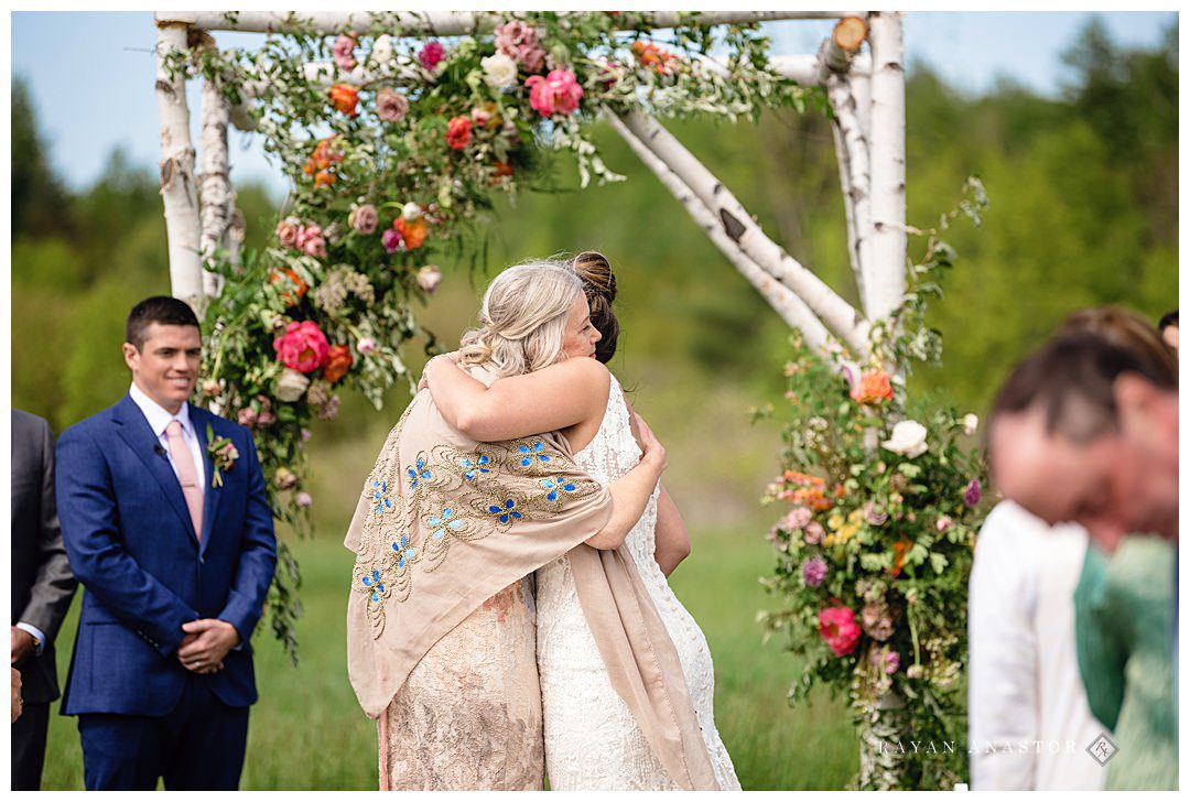 wedding in charlevoix at Shanahan's barn