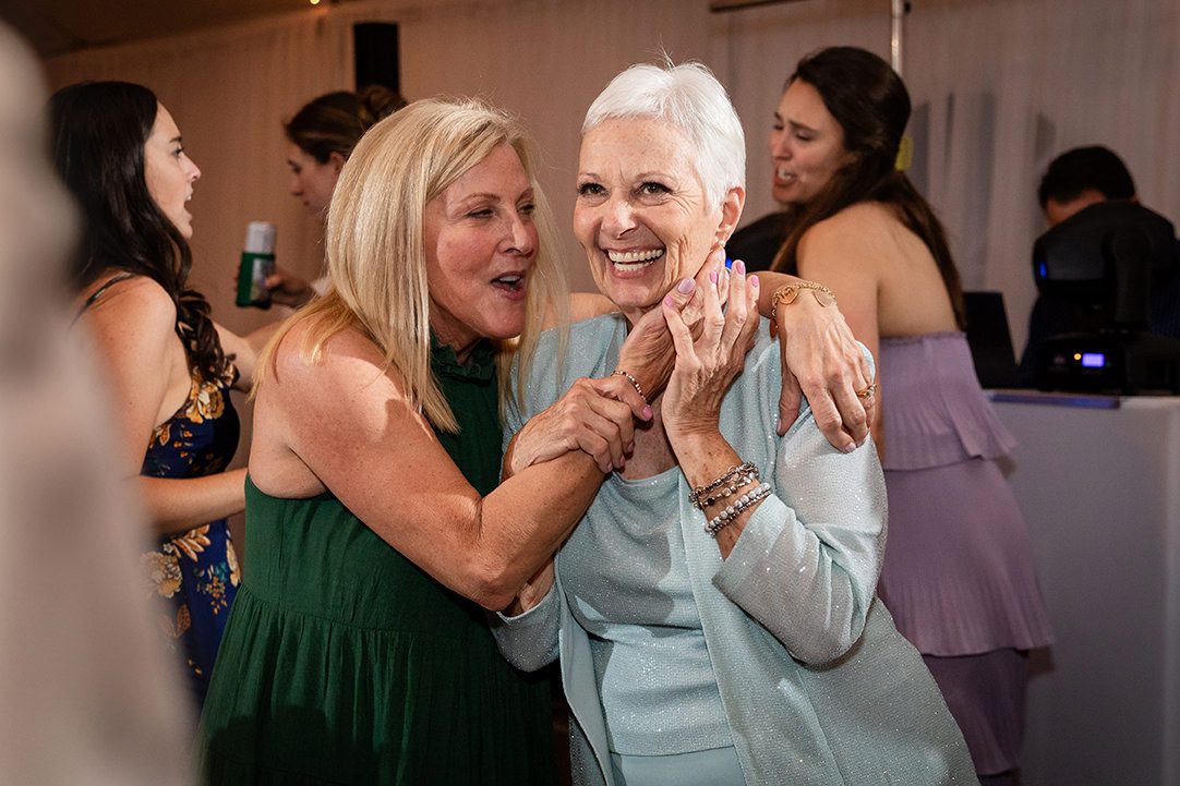 Dancing at Wedding Reception at Higgin's Lake