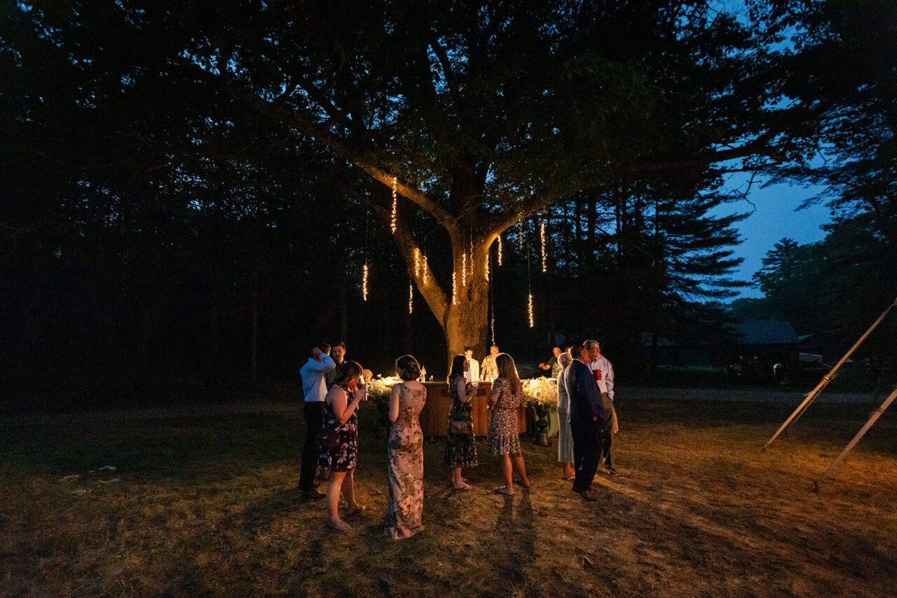 Dancing at Wedding Reception at Higgin's Lake