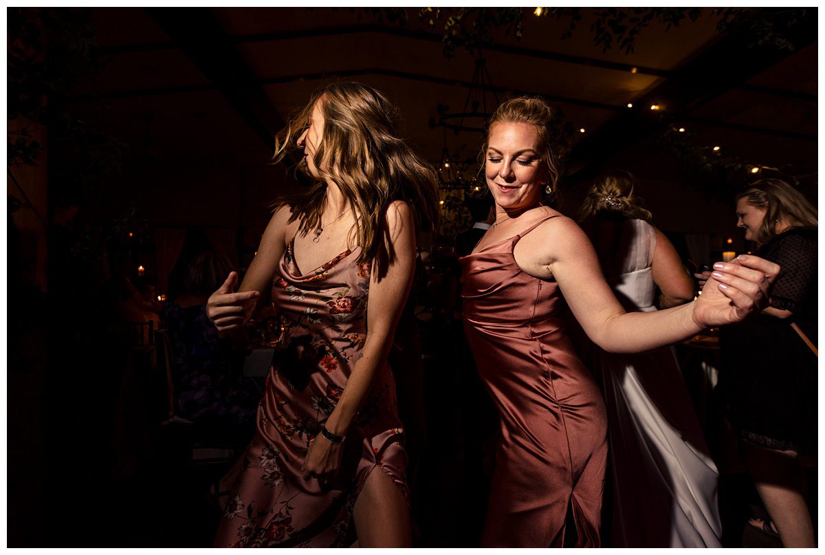 dance party after wedding